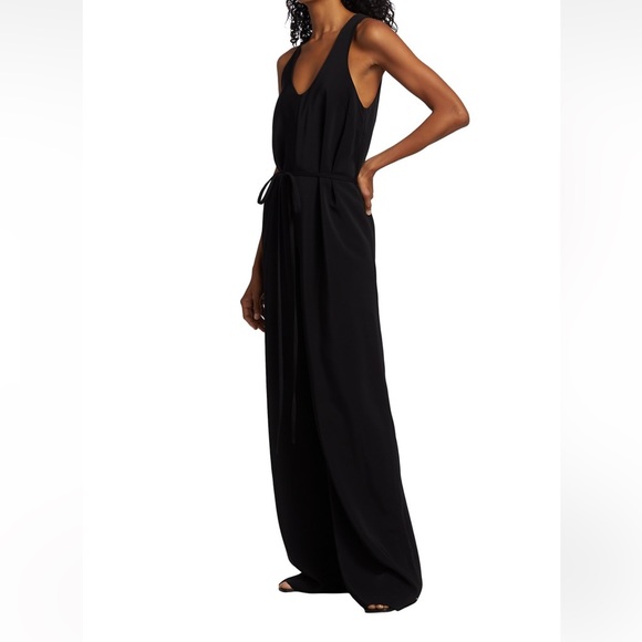 CO Sleeveless Wide-Leg Drawstring Jumpsuit - Picture 8 of 8